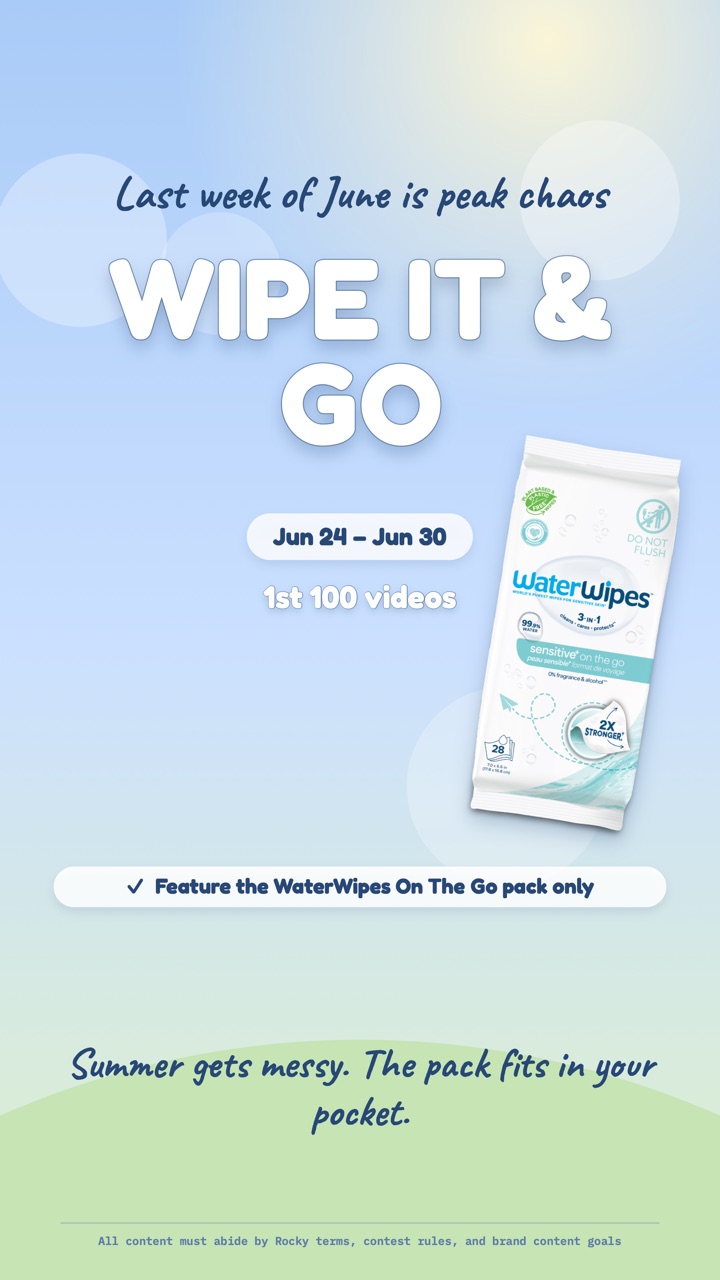 WaterWipes On-the-Go — slide 1