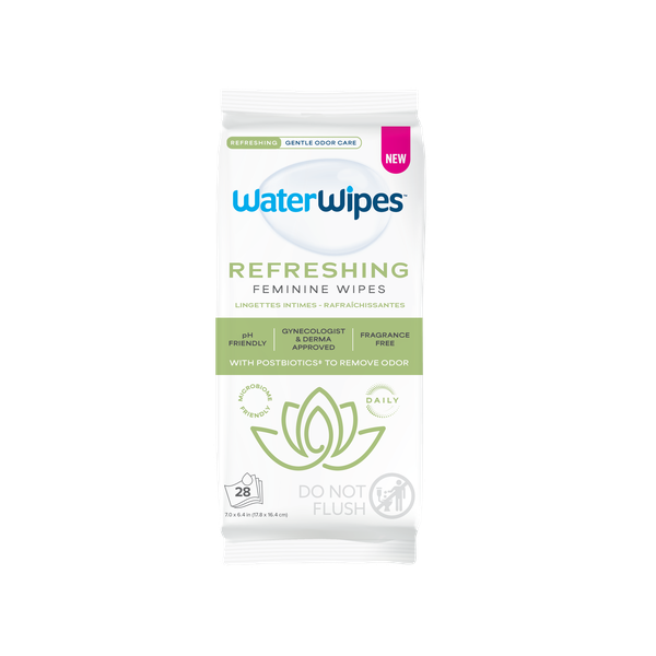 WaterWipes Refreshing Feminine Wipes